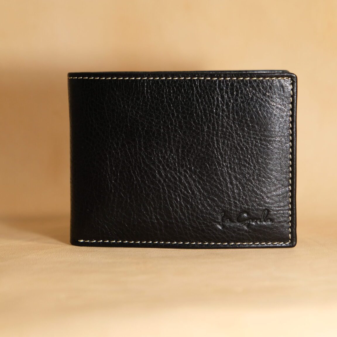 Cartera americano piel | negra