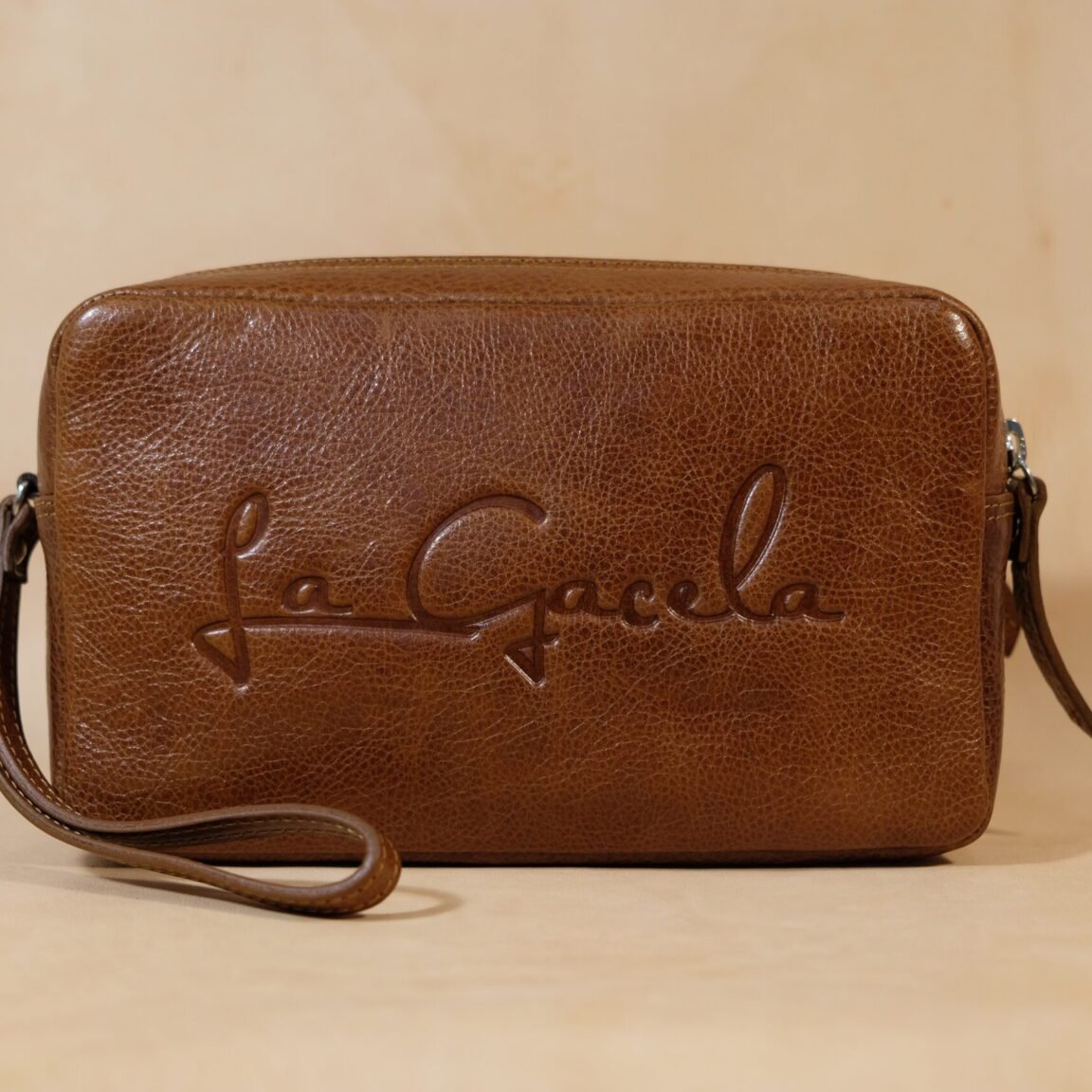 Bolso de mano mediano piel | Marrón