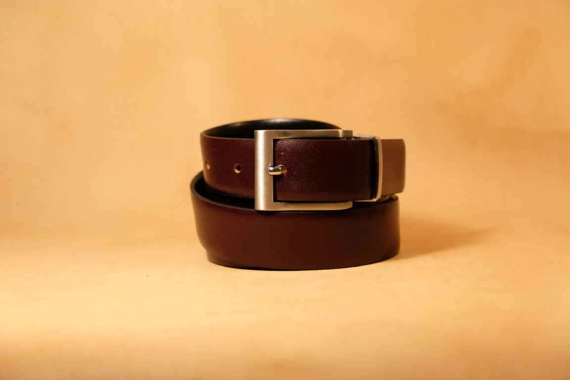 cinturon reversible marron negro grante