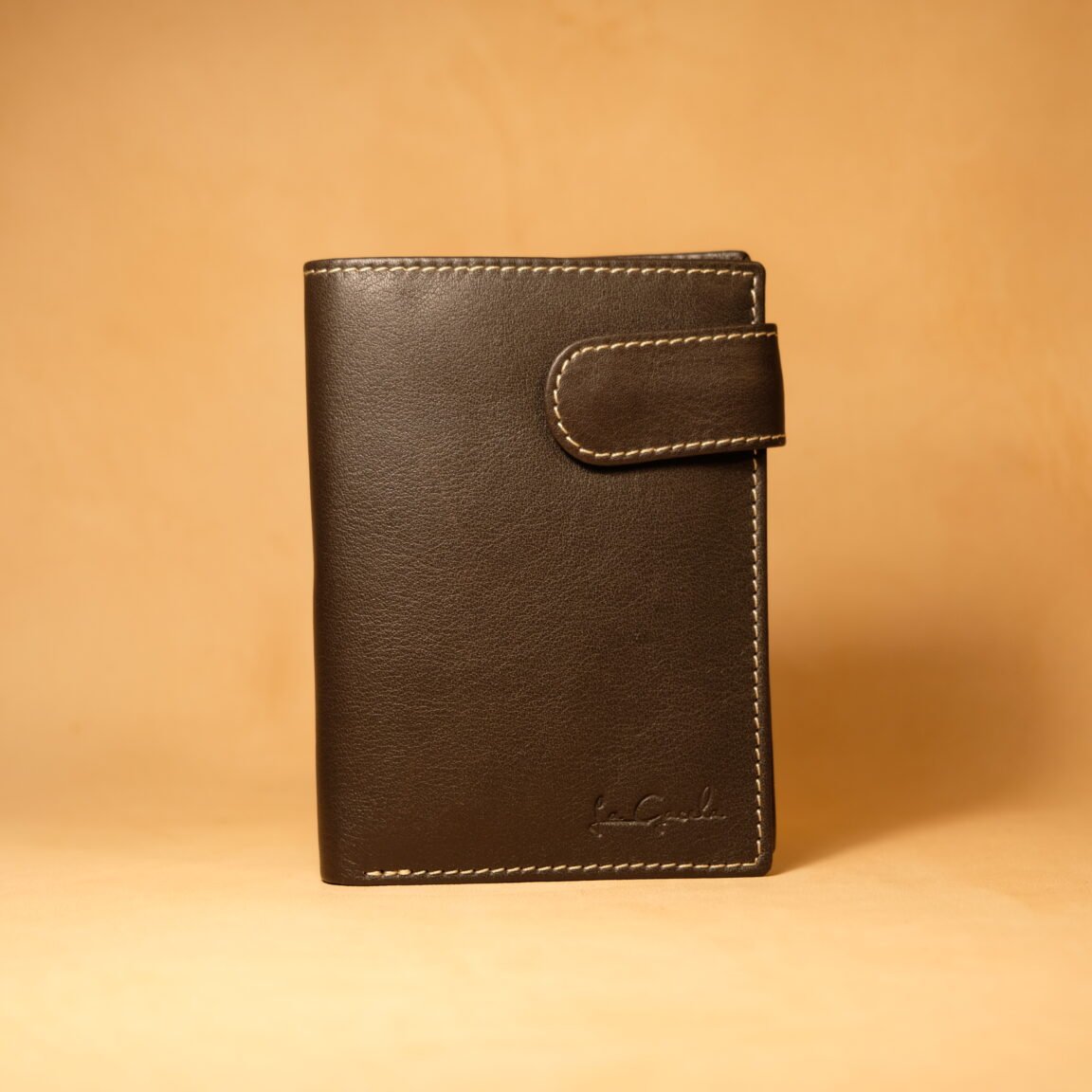 Cartera de piel mini con cierre